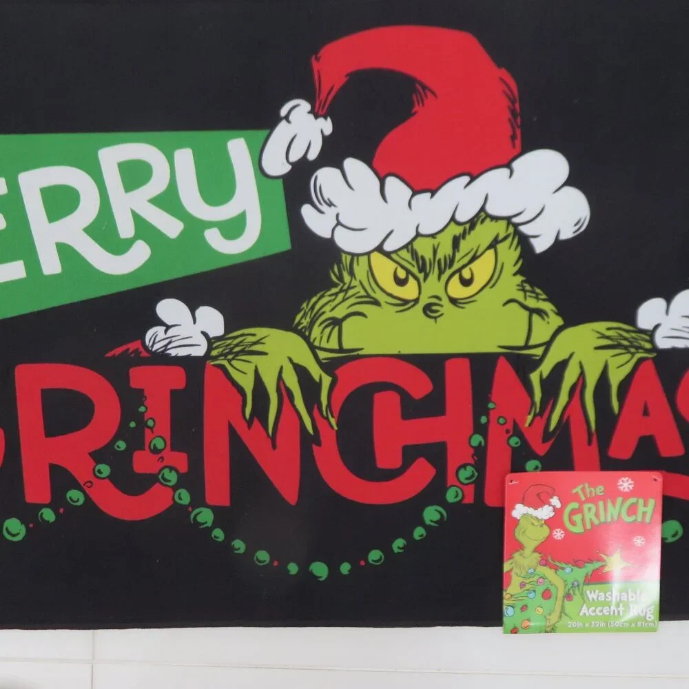 The Grinch (Merry Grinchmas) Washable Accent Rug 20